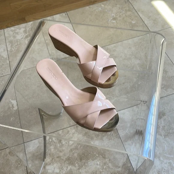 靴 JIMMY CHOO 38.5 Jimmy Choo Lancer 85 Black Suede EU 38.5 US 8.5 Pump Heels